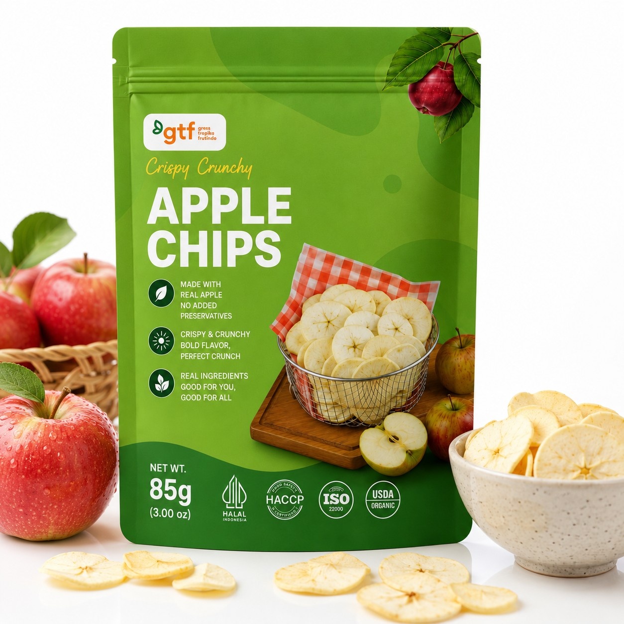 Apple Chips Vacuum Fry